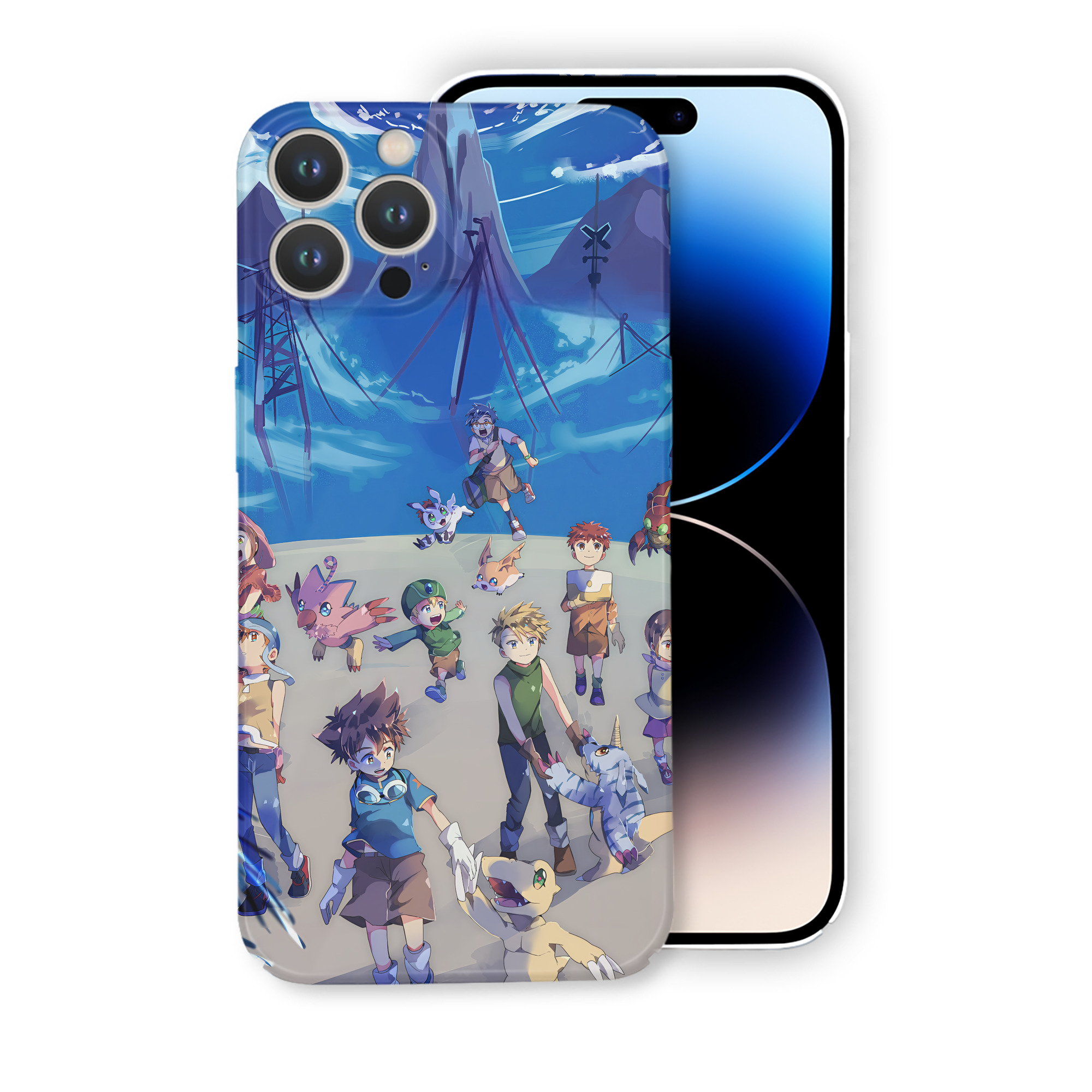 （画像用） Digimon デジタルモンスター/デジモン 【iPhone 14シリーズ対応】ハードケース